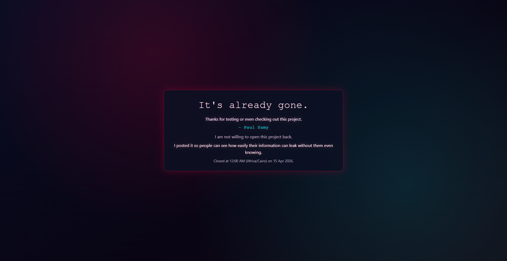 BREADCRUMBS Screenshot